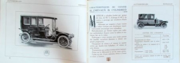 Renault Automobiles Modelprogram 1911 Carbrochure (5253)